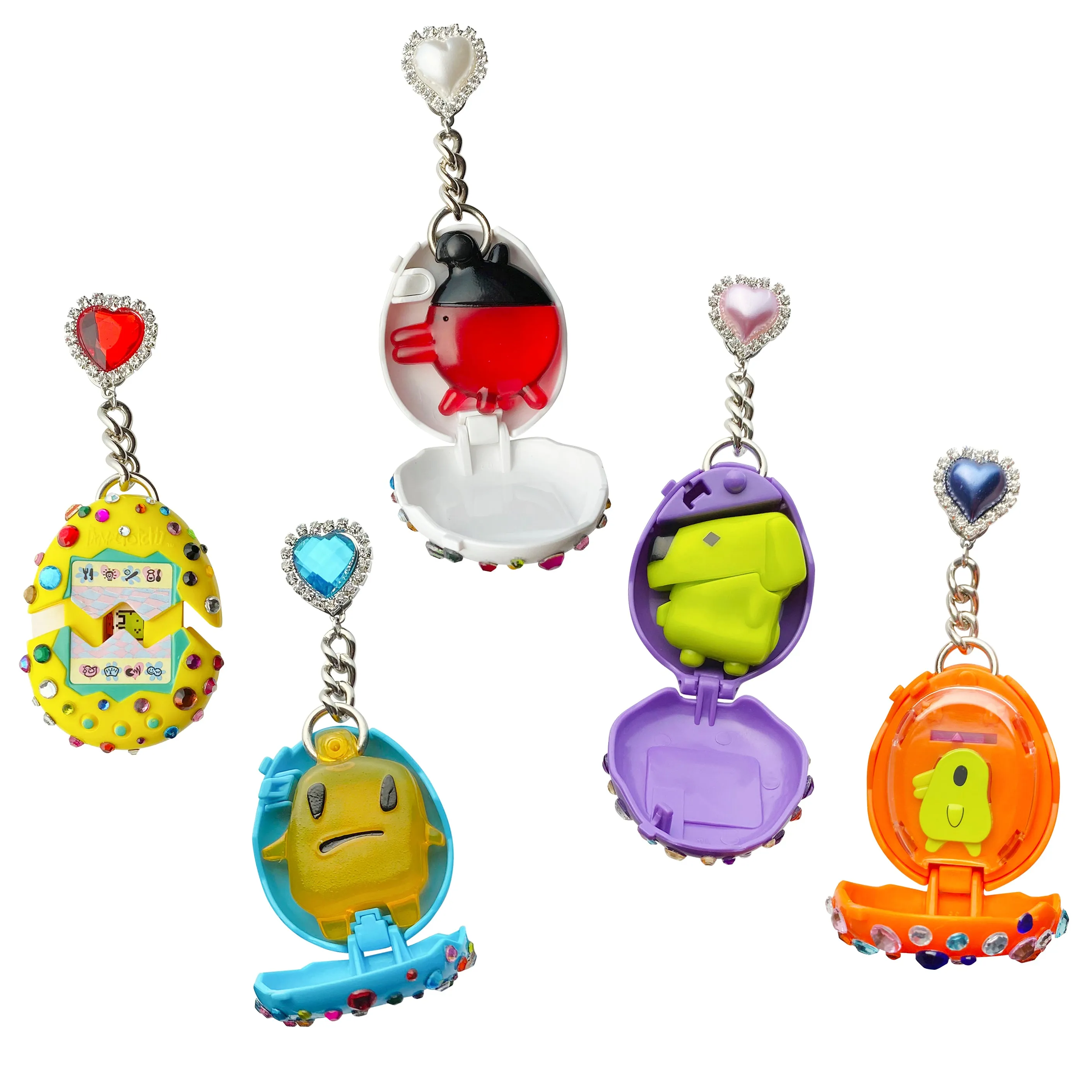 1997 Vintage Tamagotchi Charm Earrings