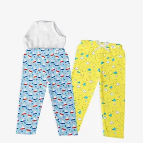 2 Pack Diaper Pants with drawstring