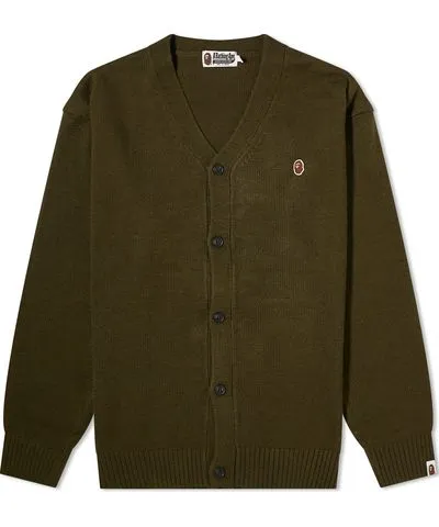 A Bathing Ape Men's Ape Head One Point Cardigan