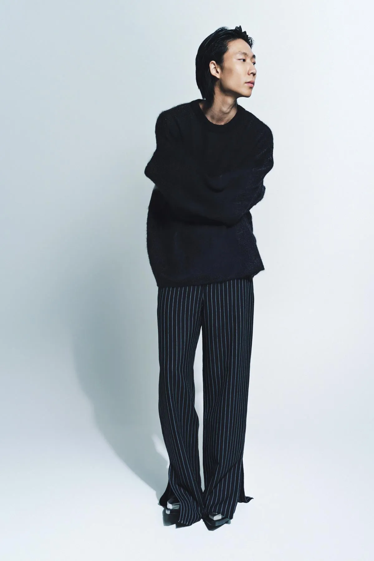 ACHILLES ION GABRIEL | ENTOURAGE MOHAIR KNIT SWEATER