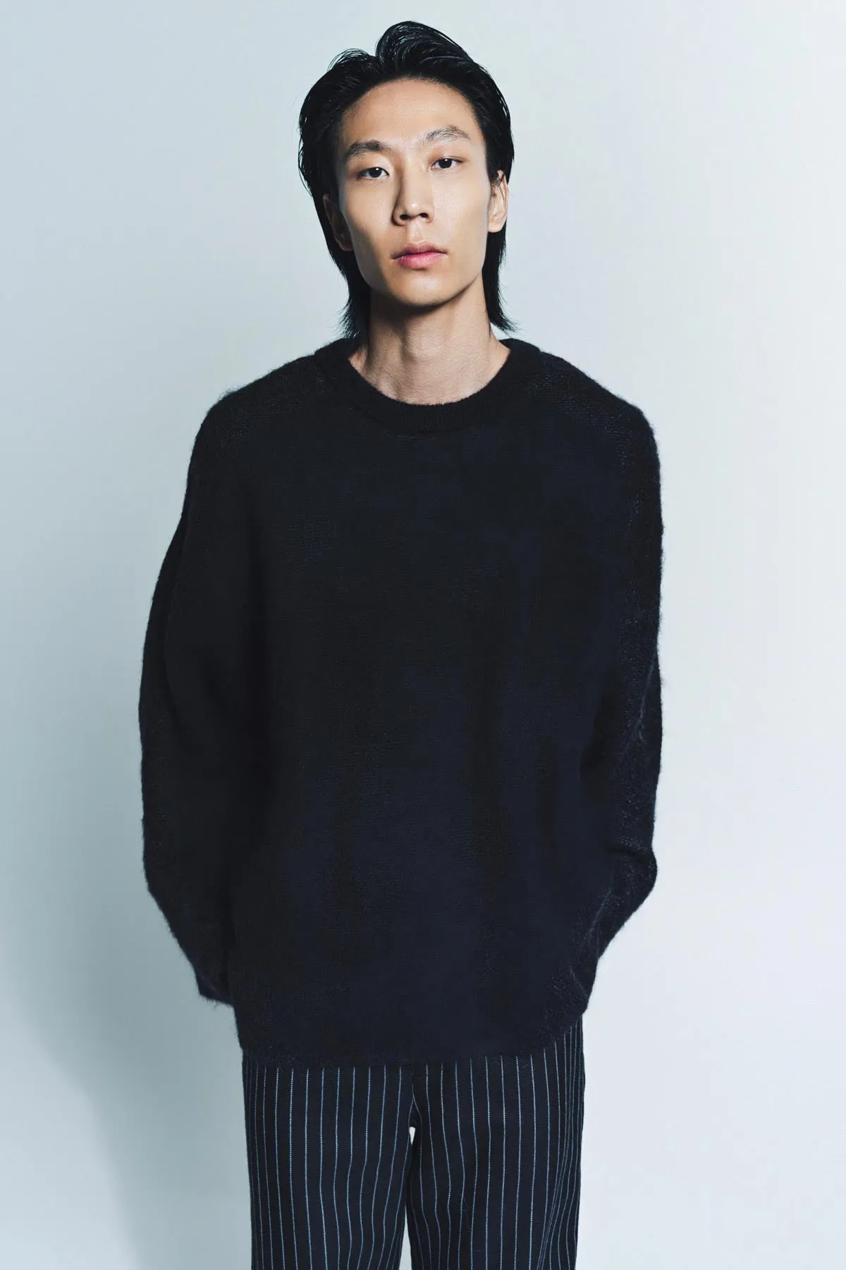 ACHILLES ION GABRIEL | ENTOURAGE MOHAIR KNIT SWEATER