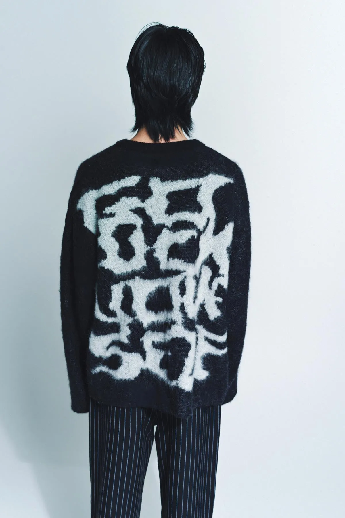 ACHILLES ION GABRIEL | ENTOURAGE MOHAIR KNIT SWEATER