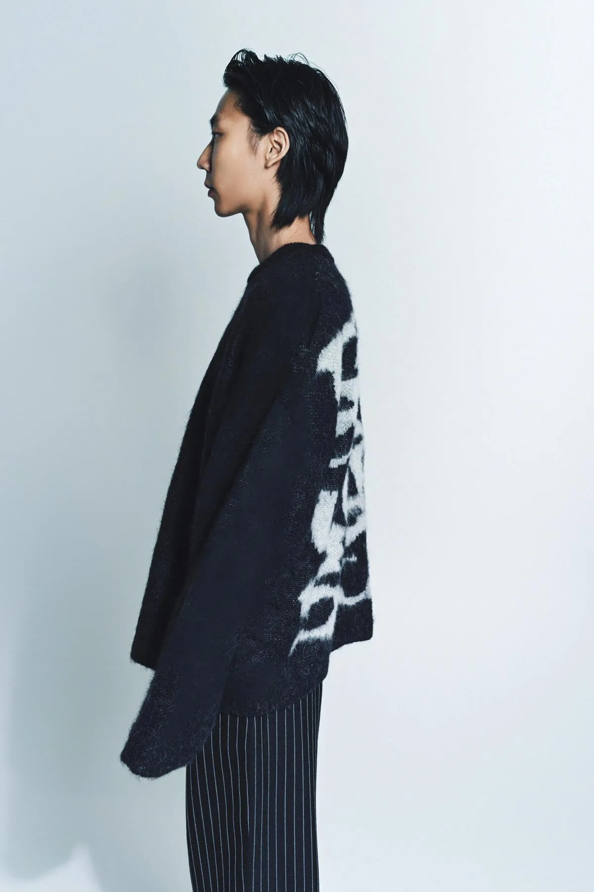 ACHILLES ION GABRIEL | ENTOURAGE MOHAIR KNIT SWEATER