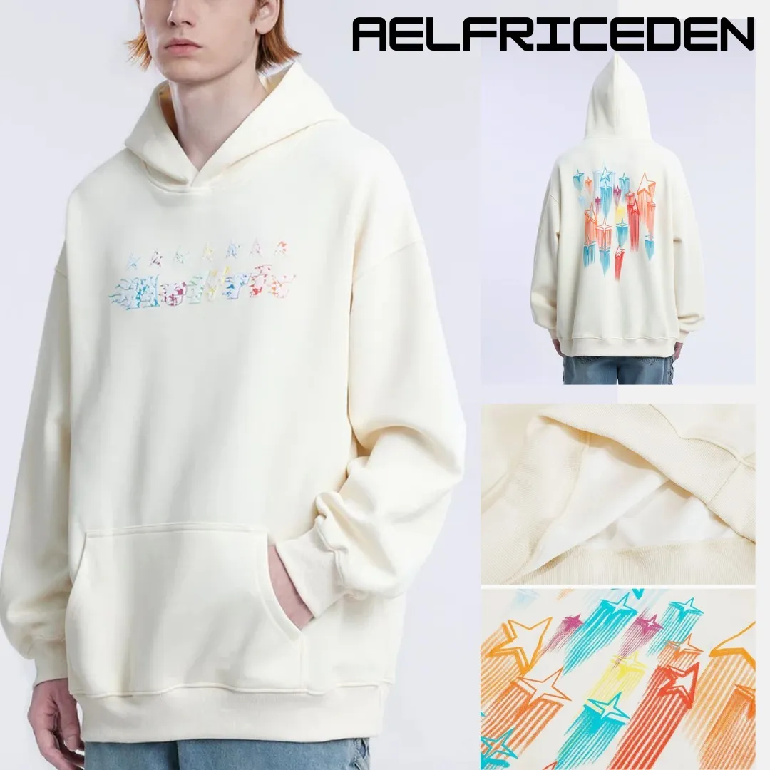 Aelfric Eden  |Pullovers Star Unisex Blended Fabrics Street Style