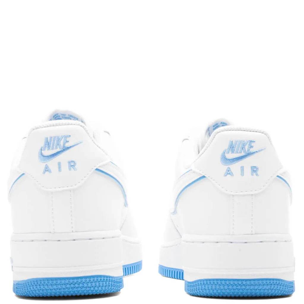 Air Force 1 '07 - White/University Blue/White