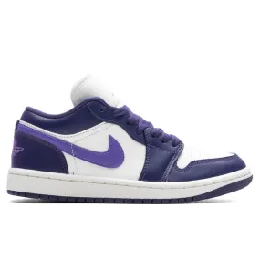 Air Jordan 1 Low Women's - Sky J Purple/Action Grape/Sail