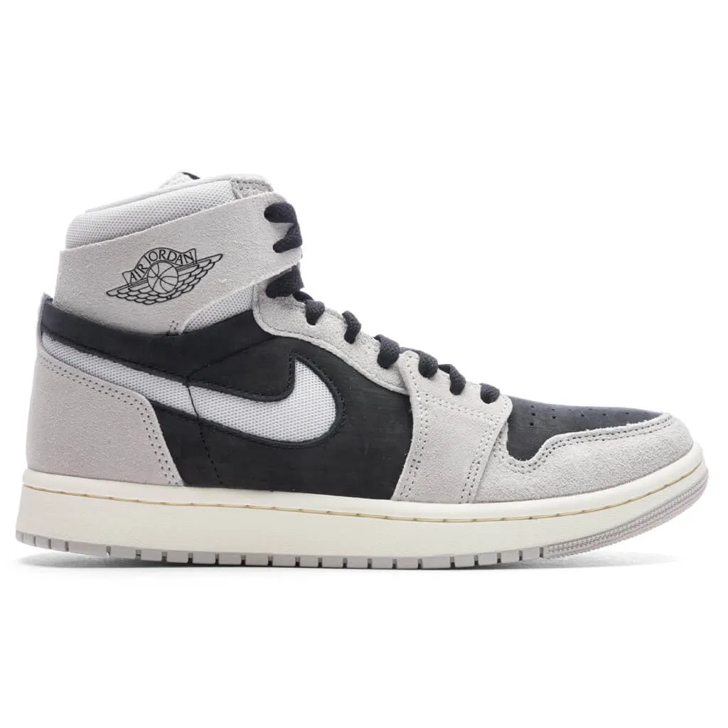 Air Jordan 1 Zoom CMFT 2 Women's - LT Iron Ore/Neutral Grey/Black