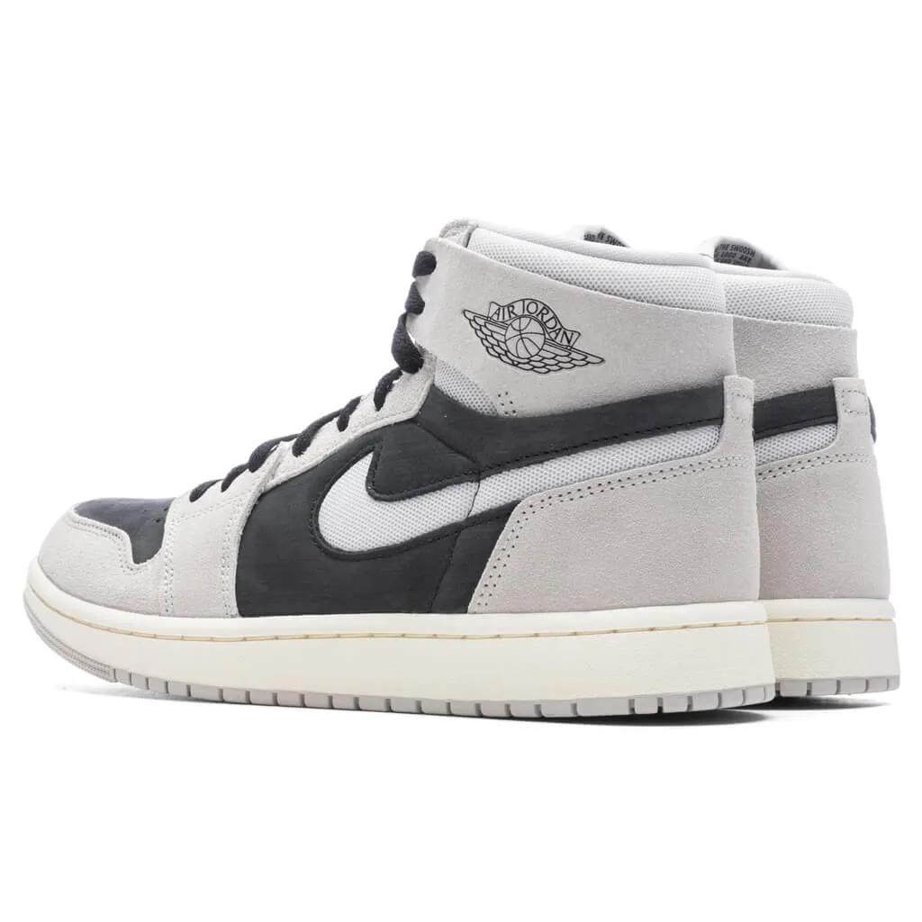 Air Jordan 1 Zoom CMFT 2 Women's - LT Iron Ore/Neutral Grey/Black