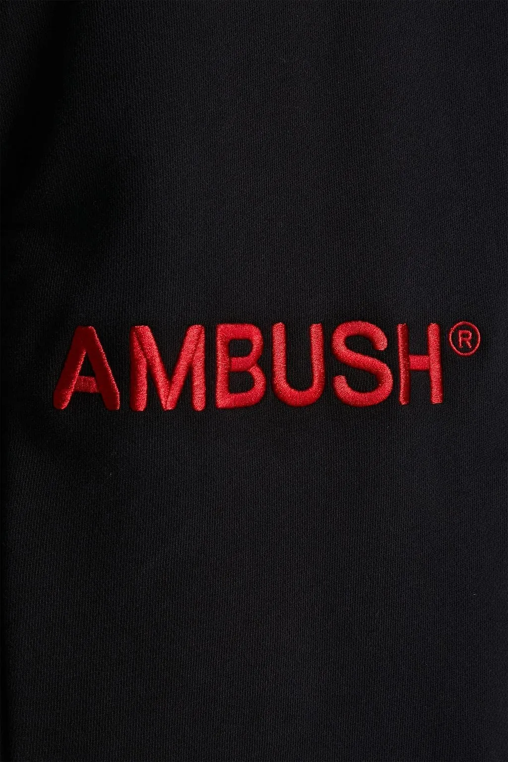 AMBUSH  |Crew Neck Long Sleeves Plain Cotton Logo Sweatshirts