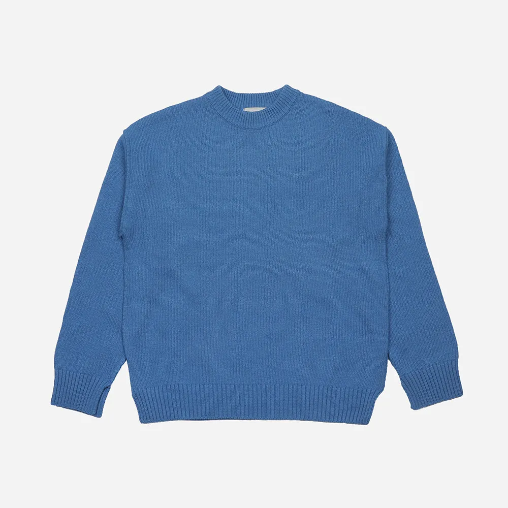 ASCLO  |Crew Neck Pullovers Unisex Wool Nylon Street Style U-Neck