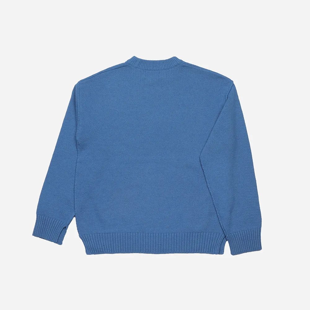 ASCLO  |Crew Neck Pullovers Unisex Wool Nylon Street Style U-Neck