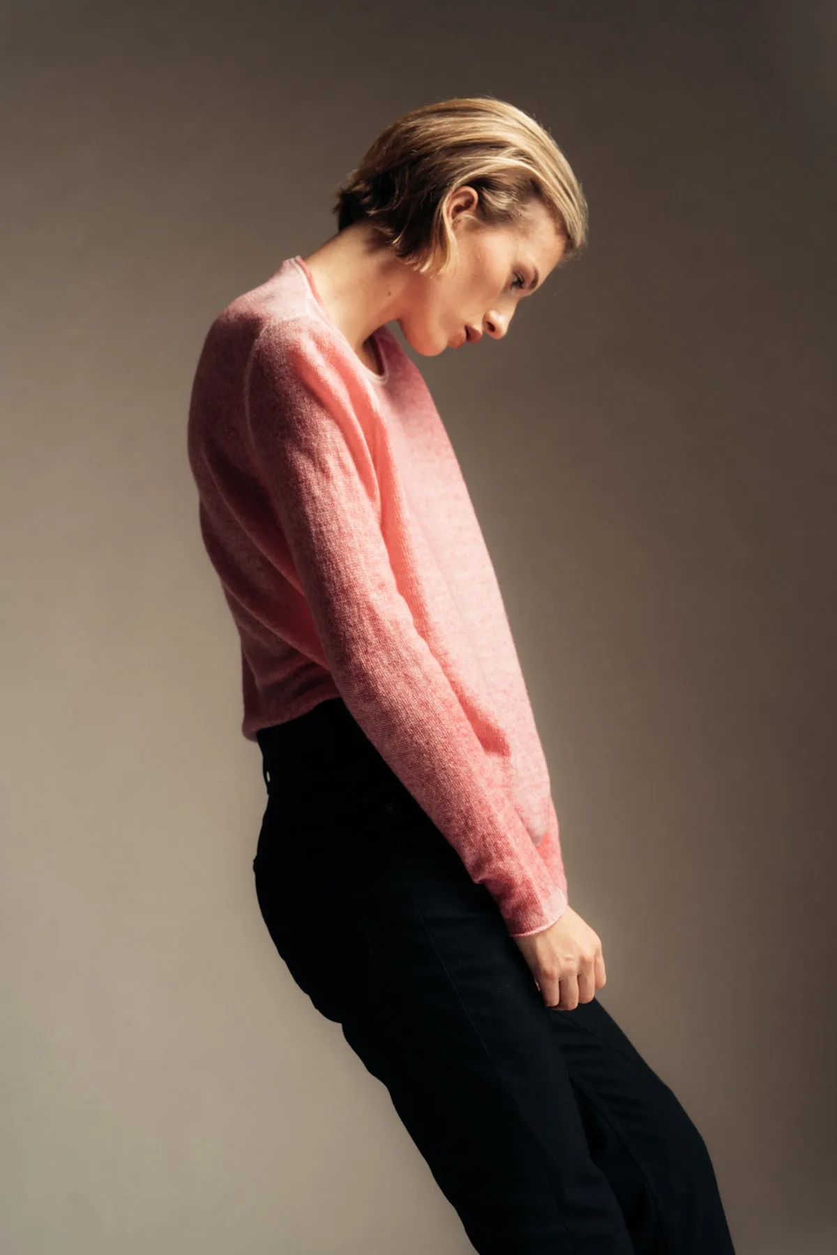 AVANT TOI | CASHMERE OFF-GAUGE SWEATER