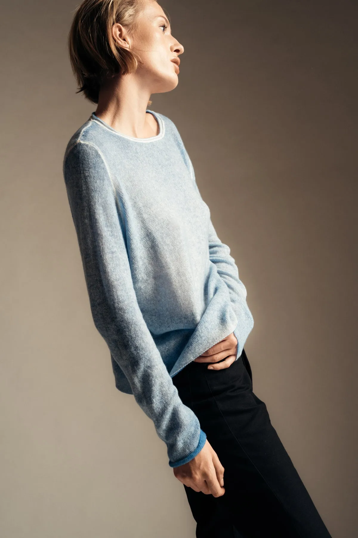 AVANT TOI | CASHMERE OFF-GAUGE SWEATER