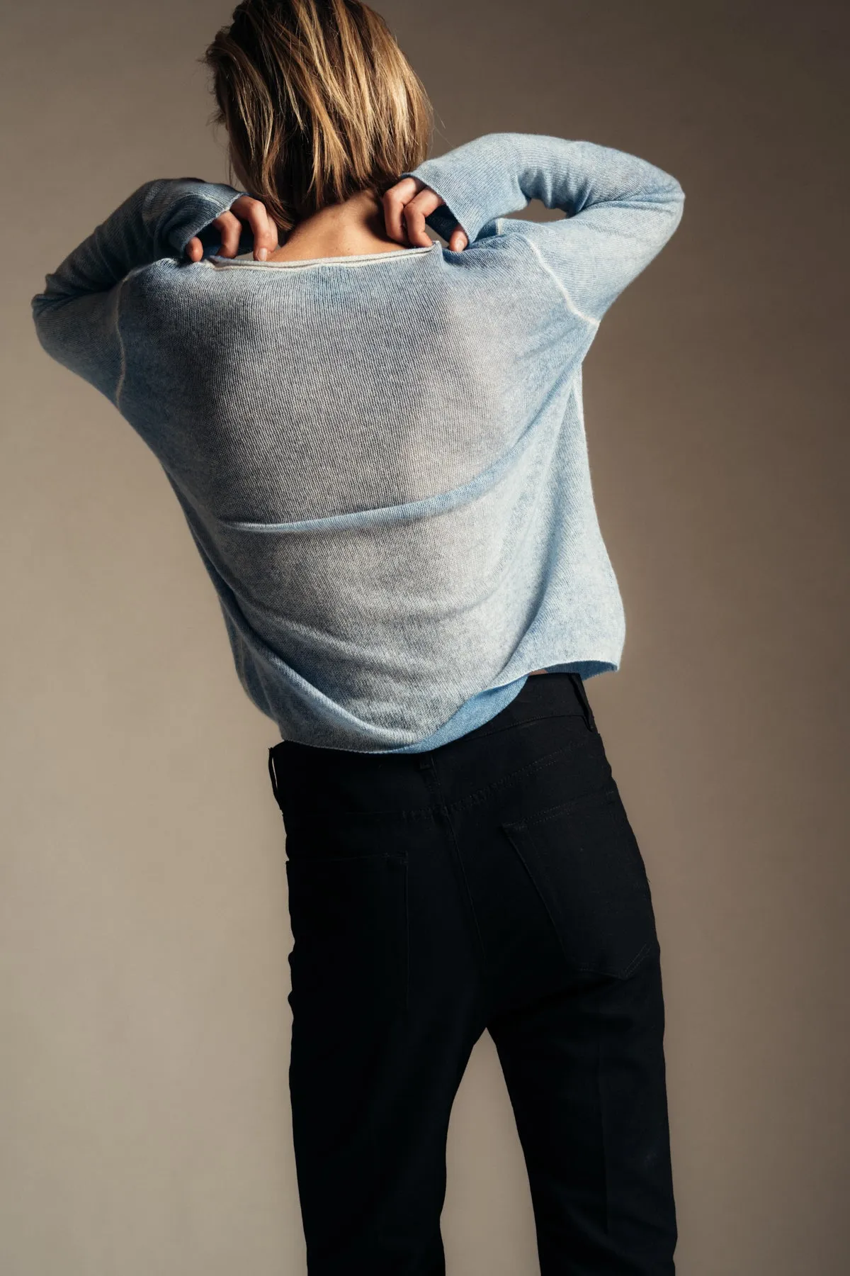 AVANT TOI | CASHMERE OFF-GAUGE SWEATER