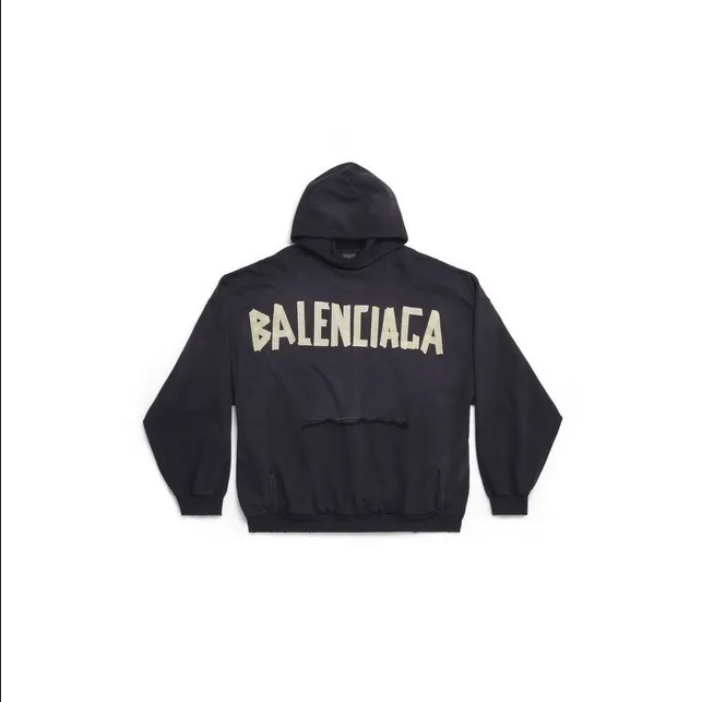 BALENCIAGA  |Pullovers Unisex Street Style Long Sleeves Plain Cotton