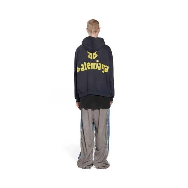 BALENCIAGA  |Pullovers Unisex Street Style Long Sleeves Plain Cotton