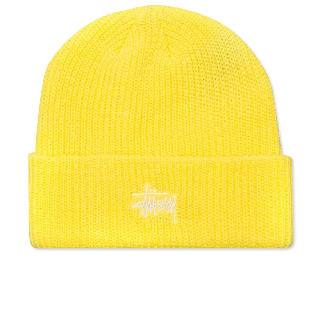 Basic Cuff Beanie - Yellow