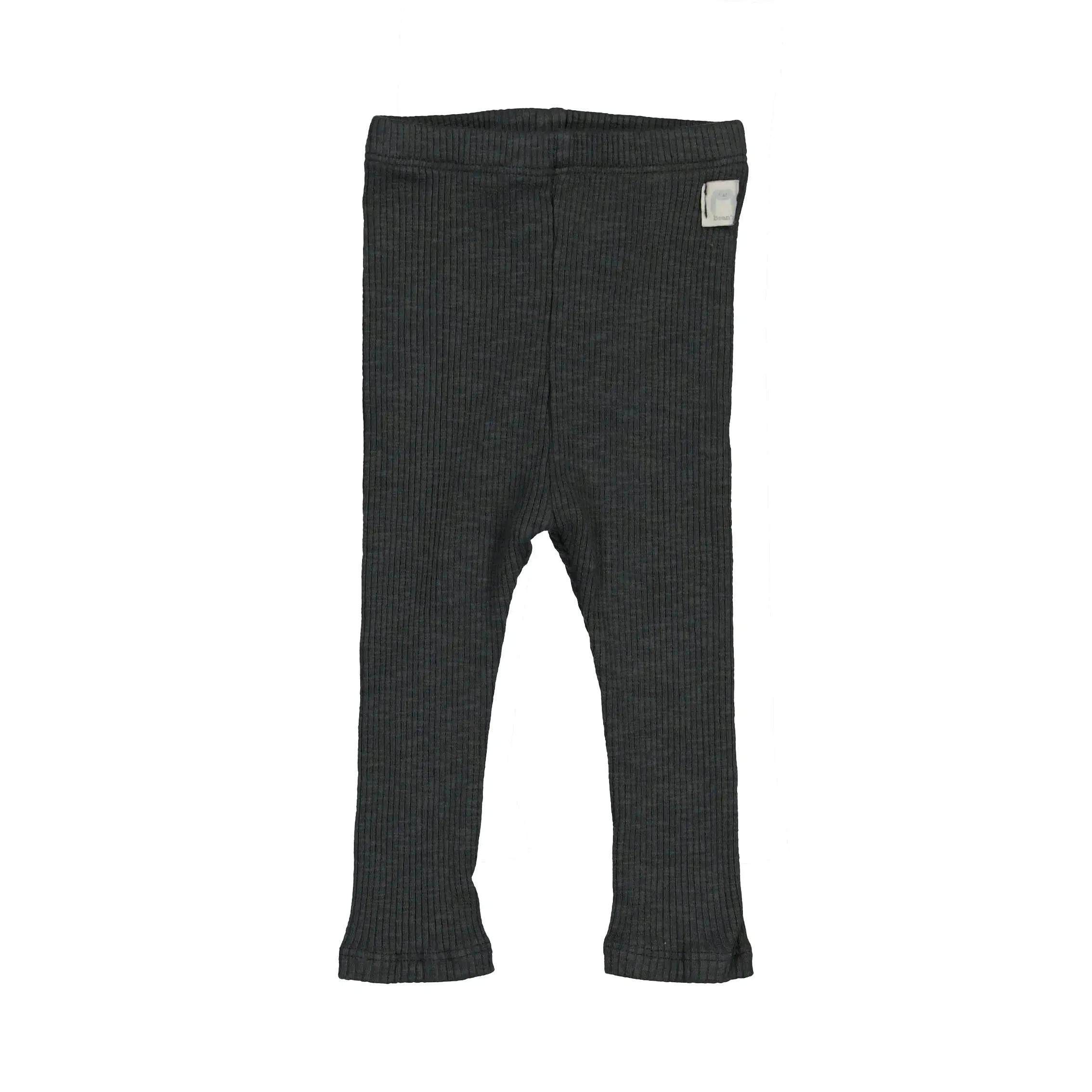 Bean's (Barcelona) - Organic Ribbed Leggings - Charcoal