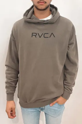 Big RVCA Washed Hoodie Mushroom