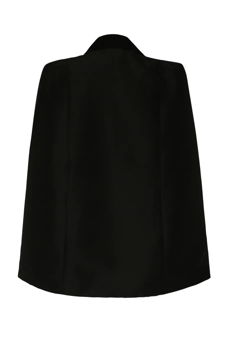 Black Satin Cape