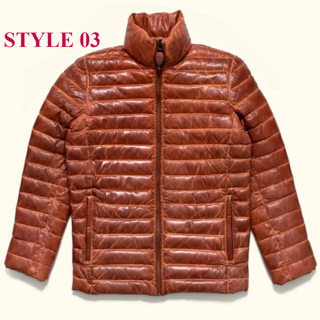 Bridger Leather Down Jacket