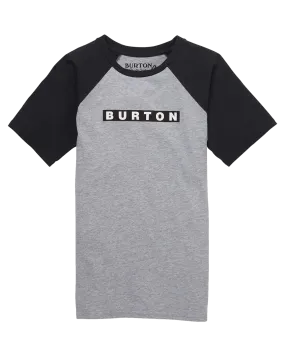 Burton Kids' Vault Short Sleeve T-Shirt - Gray Heather