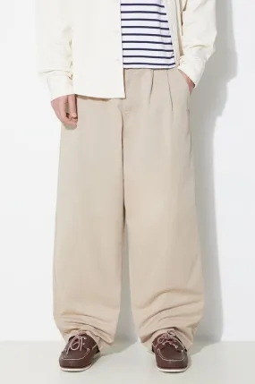 Carhartt WIP cotton trousers Marv Pant beige color I033129.G106