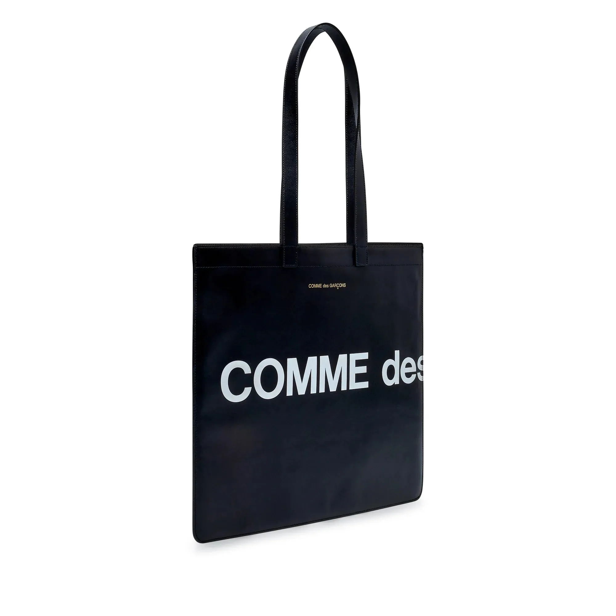 CDG WALLET  Huge Logo Tote Bag Black SA9001HL 