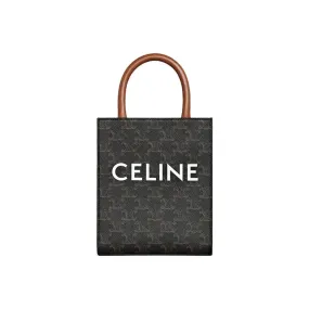     Celine   Cabas Classic All-over Printed Presbyopia Artificial Leather Tote Bag Shopping Bag Handbag