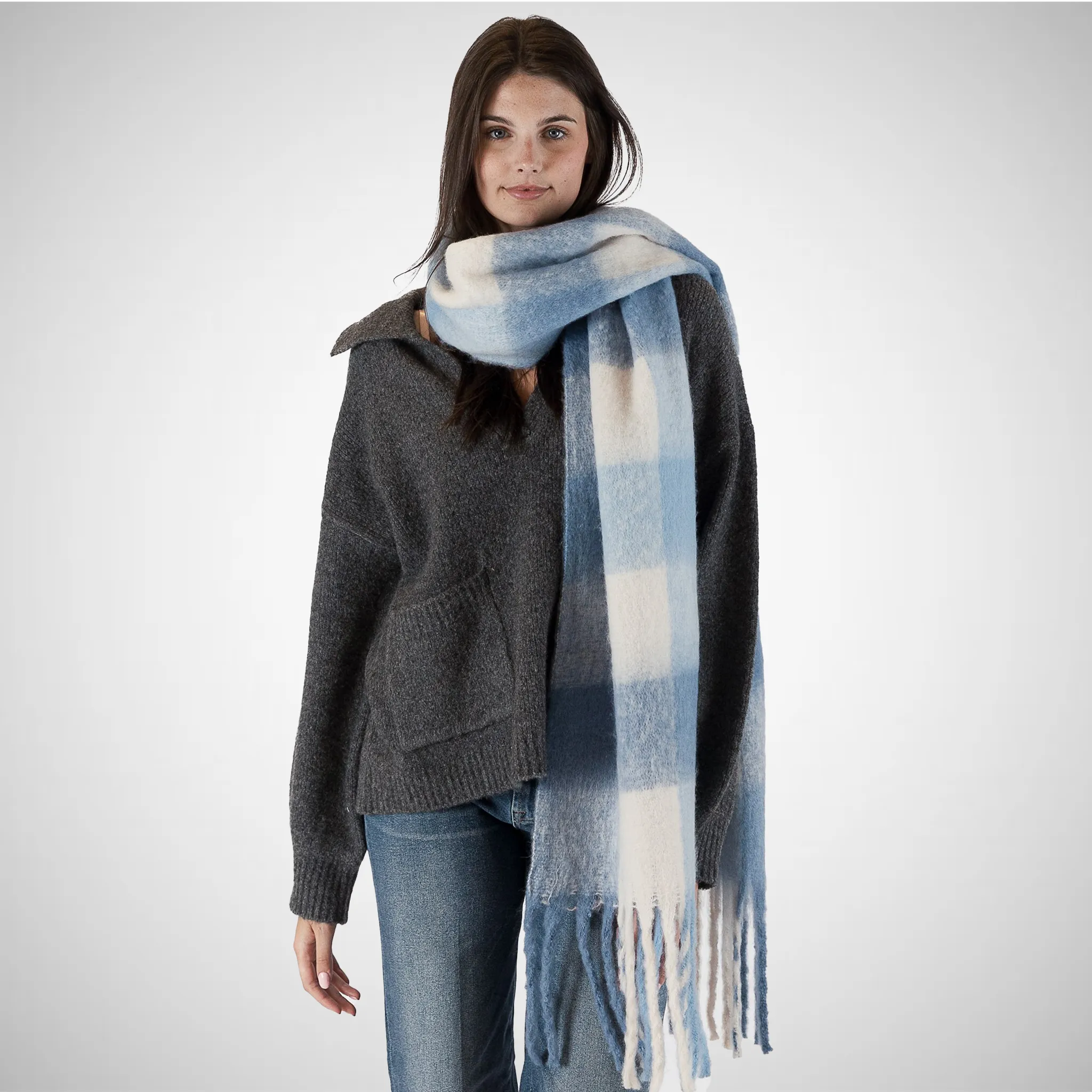 Check Scarf (5 colors)