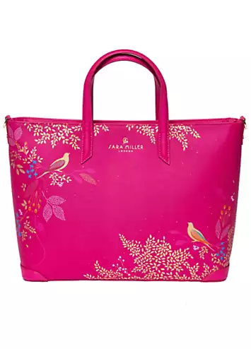 Chelsea Pink Medium Tote Bag by Sara Miller | Look Again