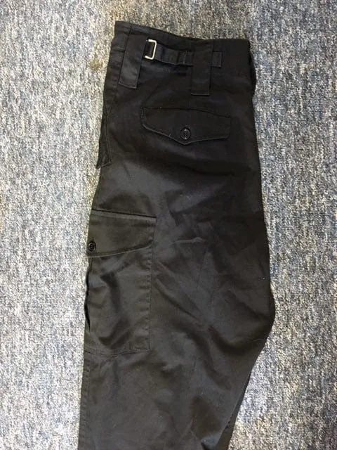 Combat Trousers Women’s, black, cargo (Used – Grade A)