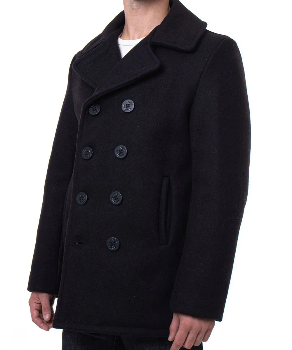 Damian Lewis Billions Wool Peacoat