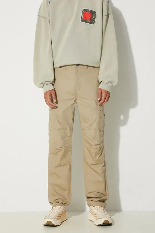 Dickies cotton trousers beige color