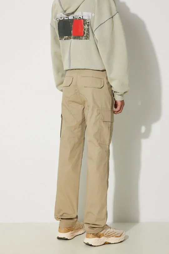 Dickies cotton trousers beige color