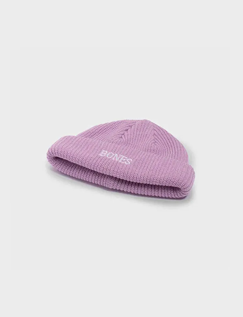 DOCKER KNIT BEANIE - PURPLE