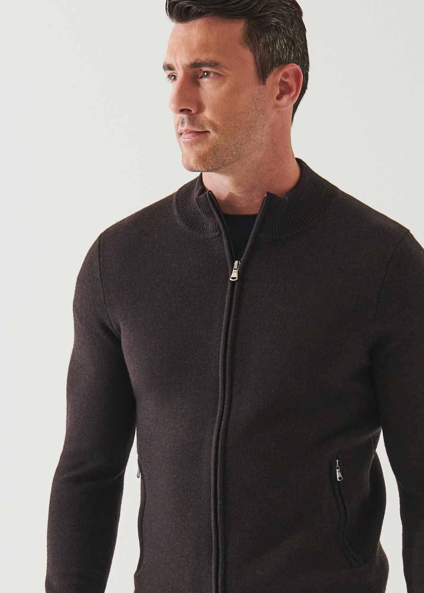 DOUBLE-FACE FULL ZIP