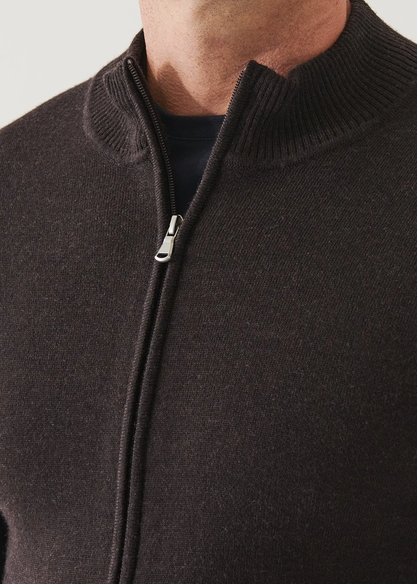 DOUBLE-FACE FULL ZIP