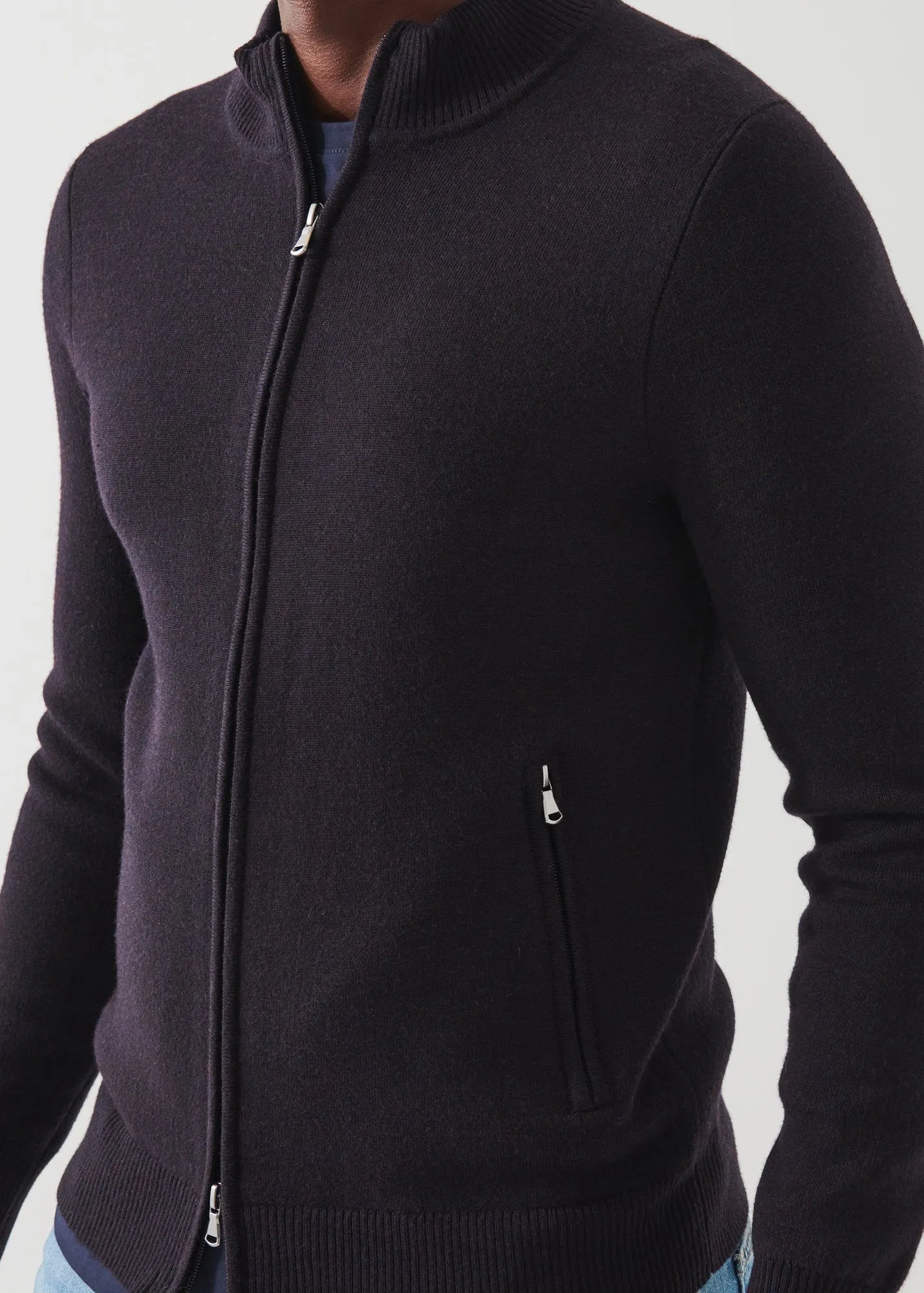 DOUBLE-FACE FULL ZIP