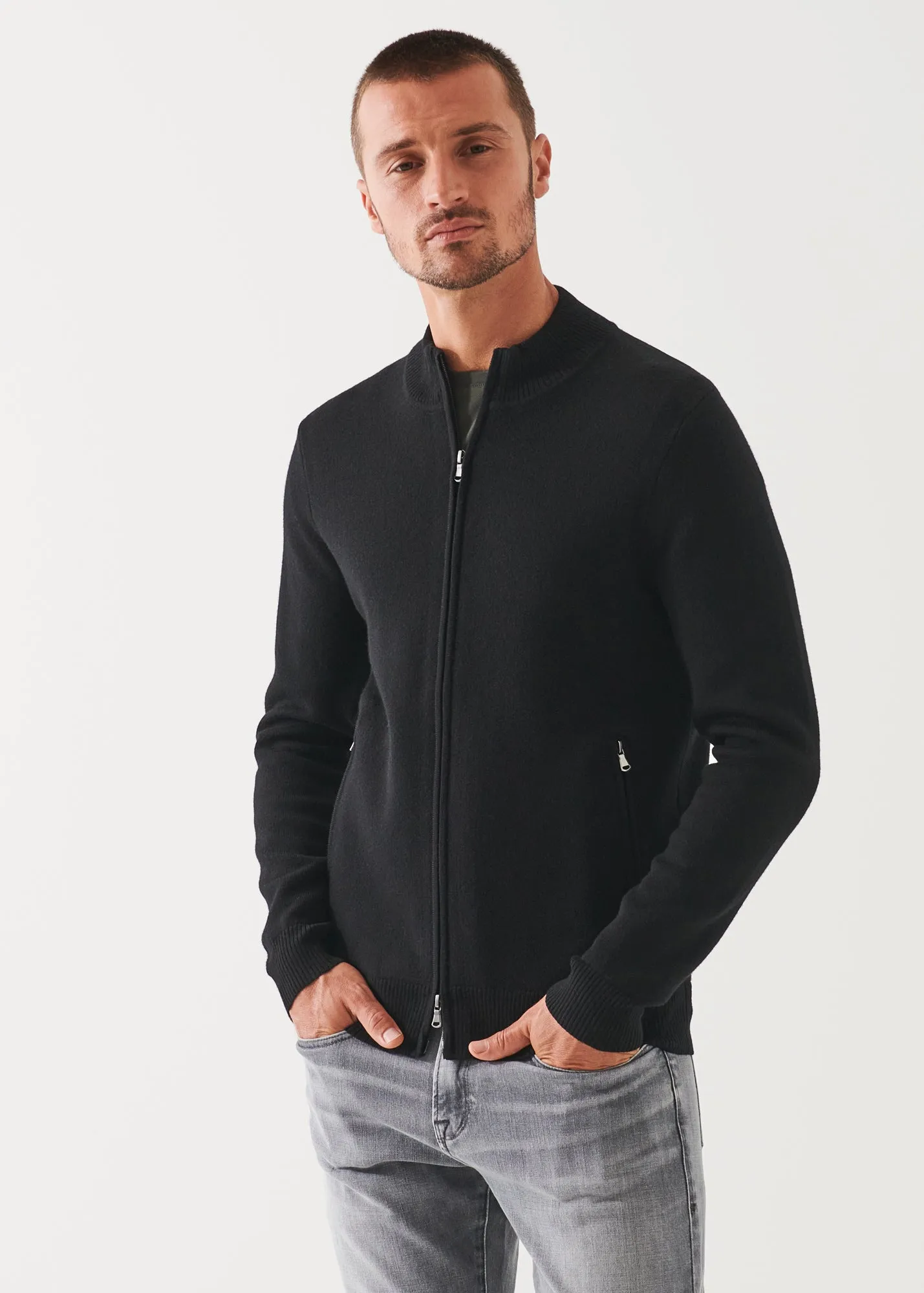 DOUBLE-FACE FULL ZIP