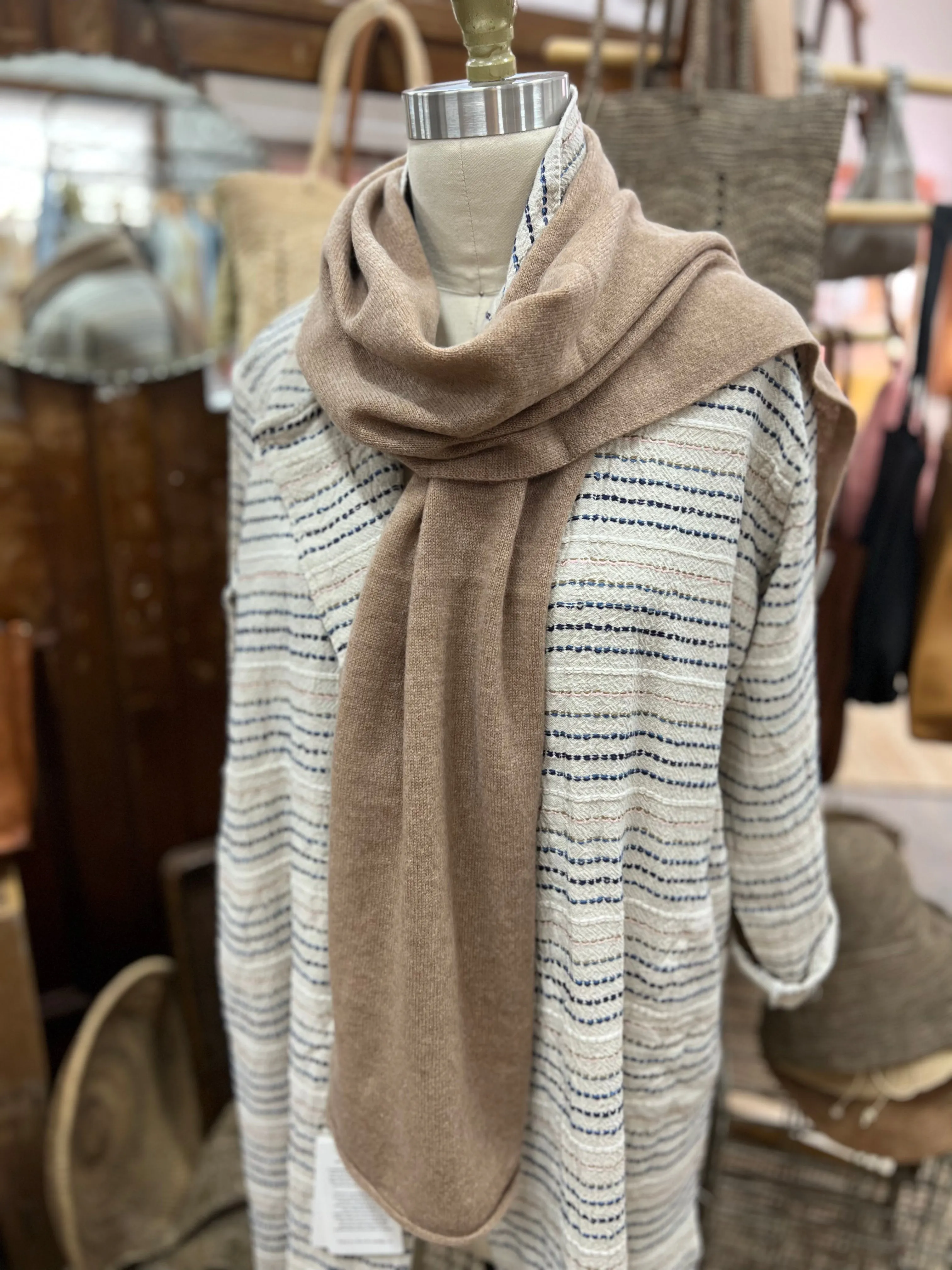 Everyday Cashmere Scarf : Caramel