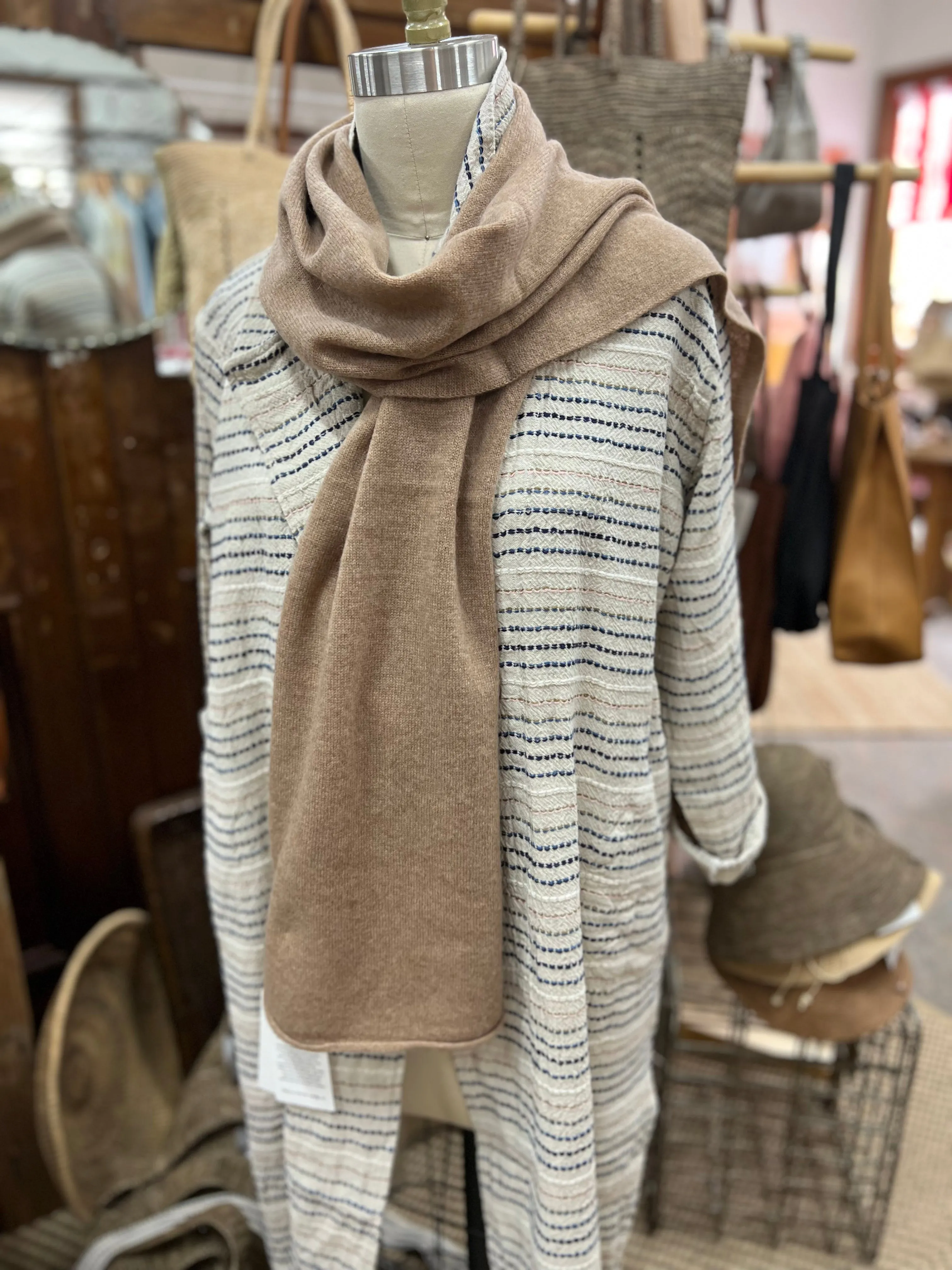 Everyday Cashmere Scarf : Caramel