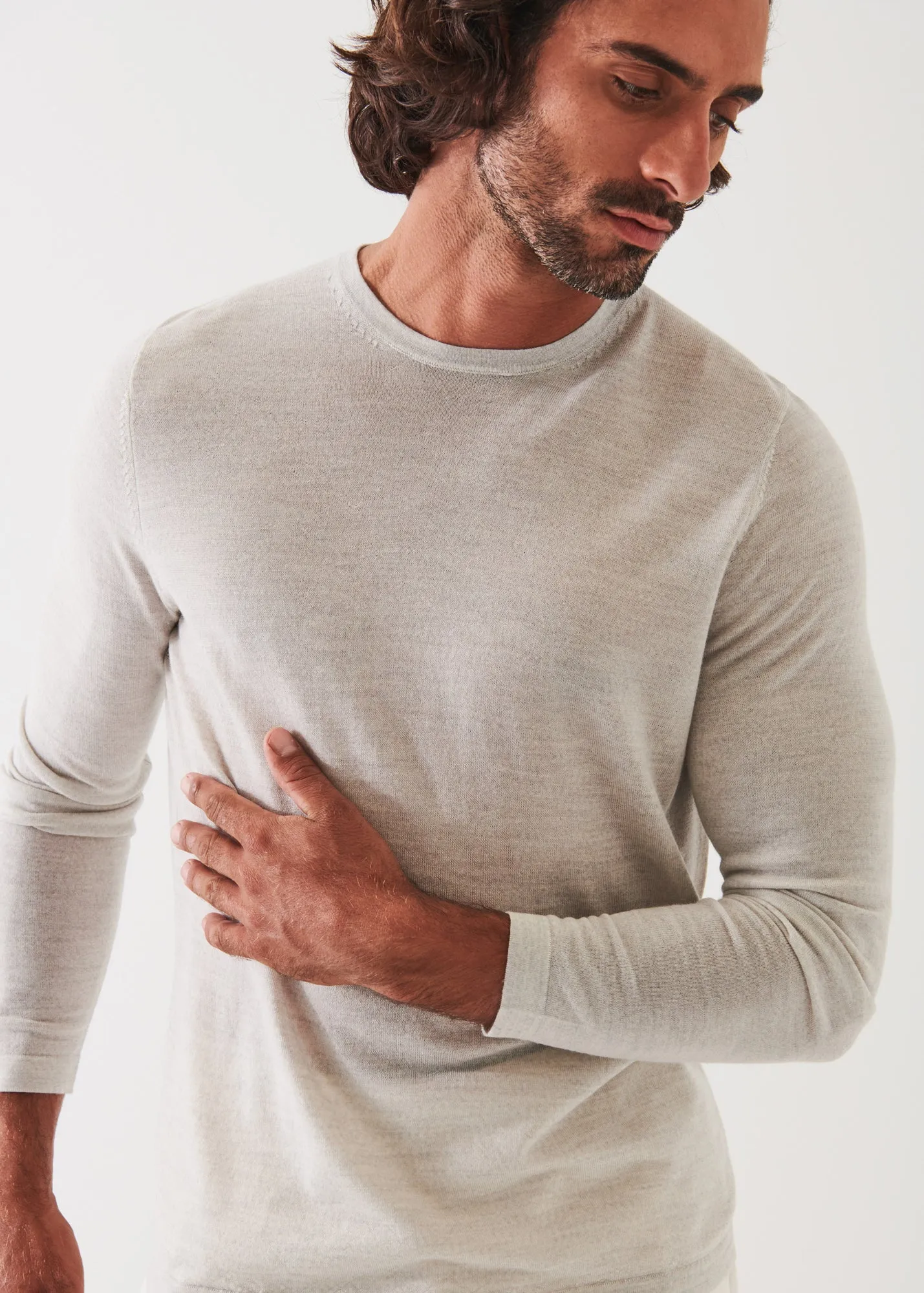 EXTRA-FINE MERINO CREWNECK