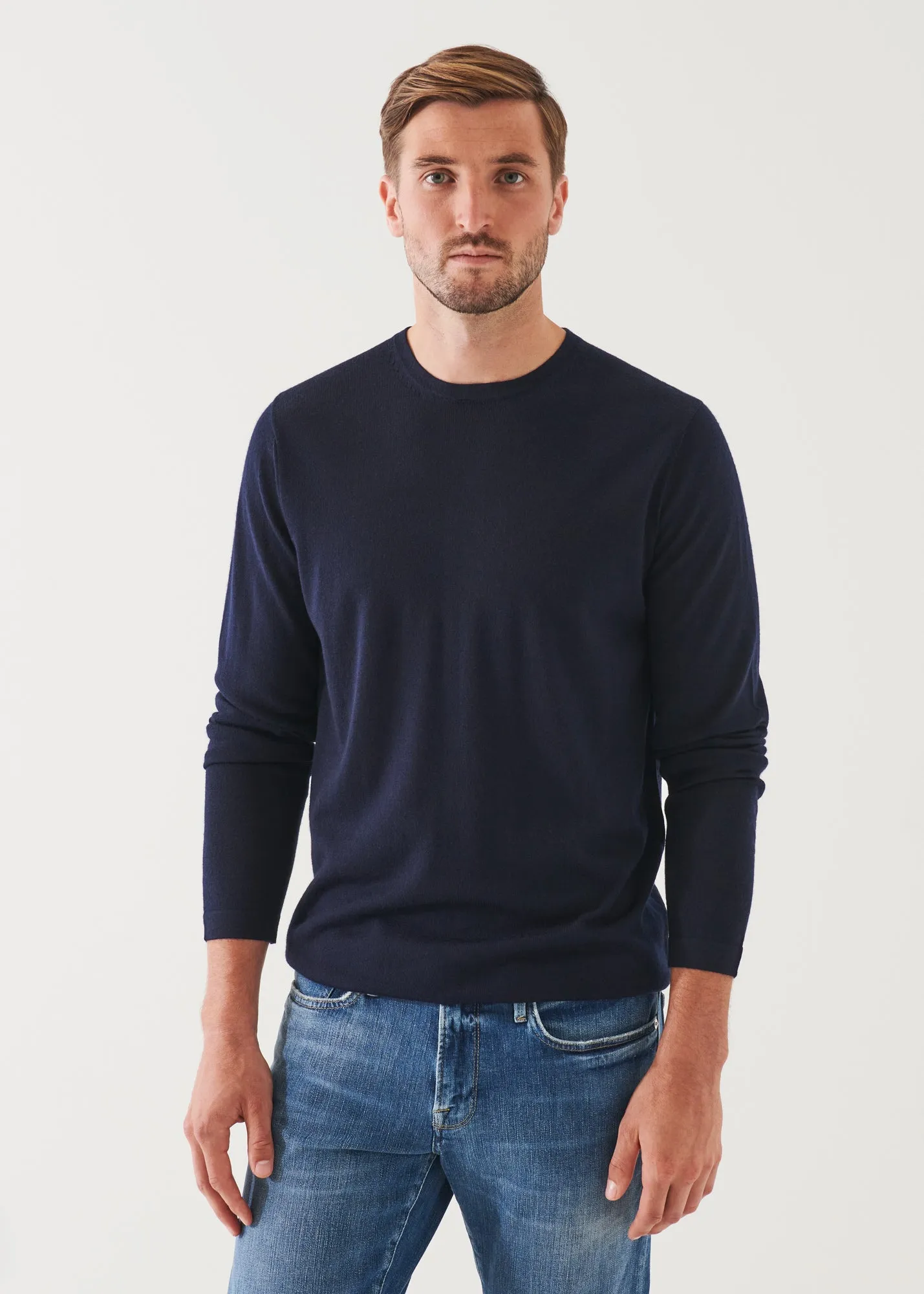 EXTRA-FINE MERINO CREWNECK