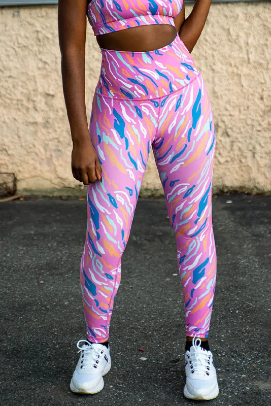 Eye Of The Tiger Ultra High Rise ABL Leggings - FINAL SALE