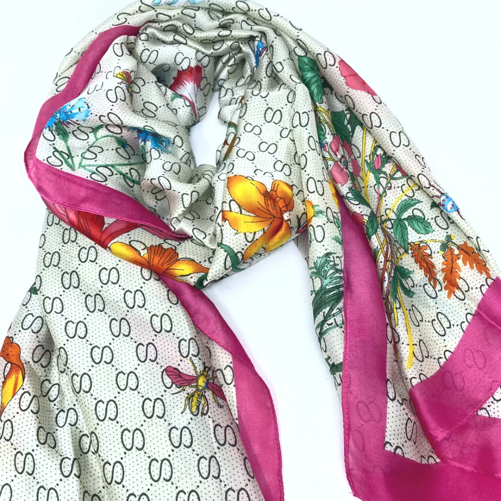 Floral Ultrasoft Lightweight Scarf