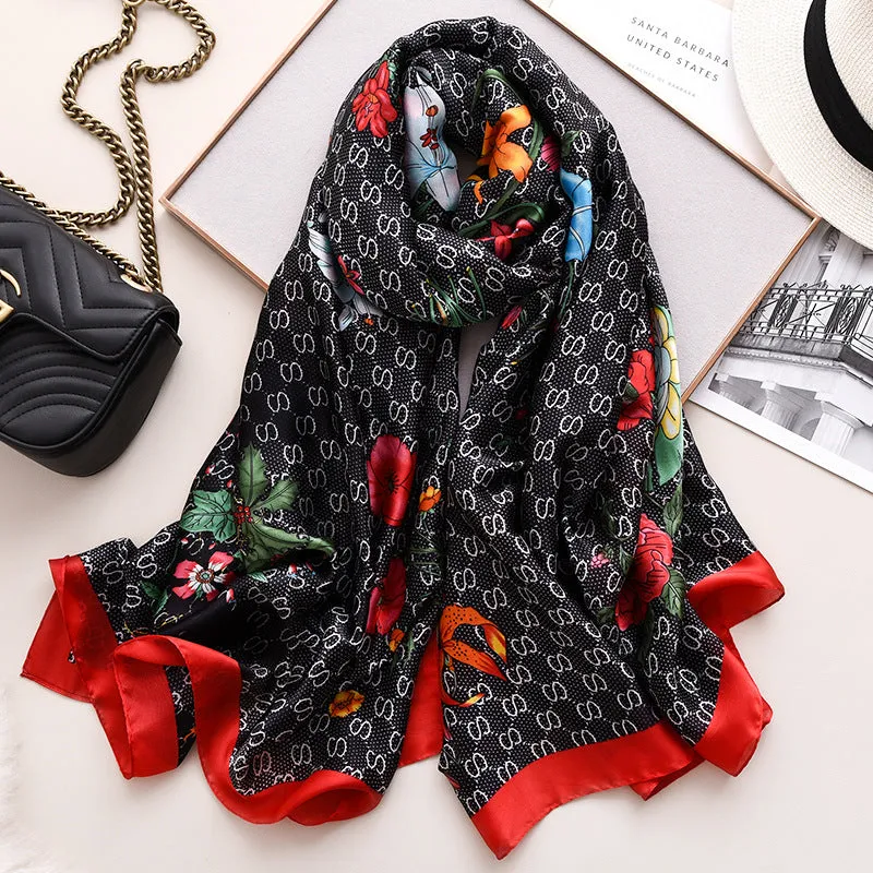 Floral Ultrasoft Lightweight Scarf