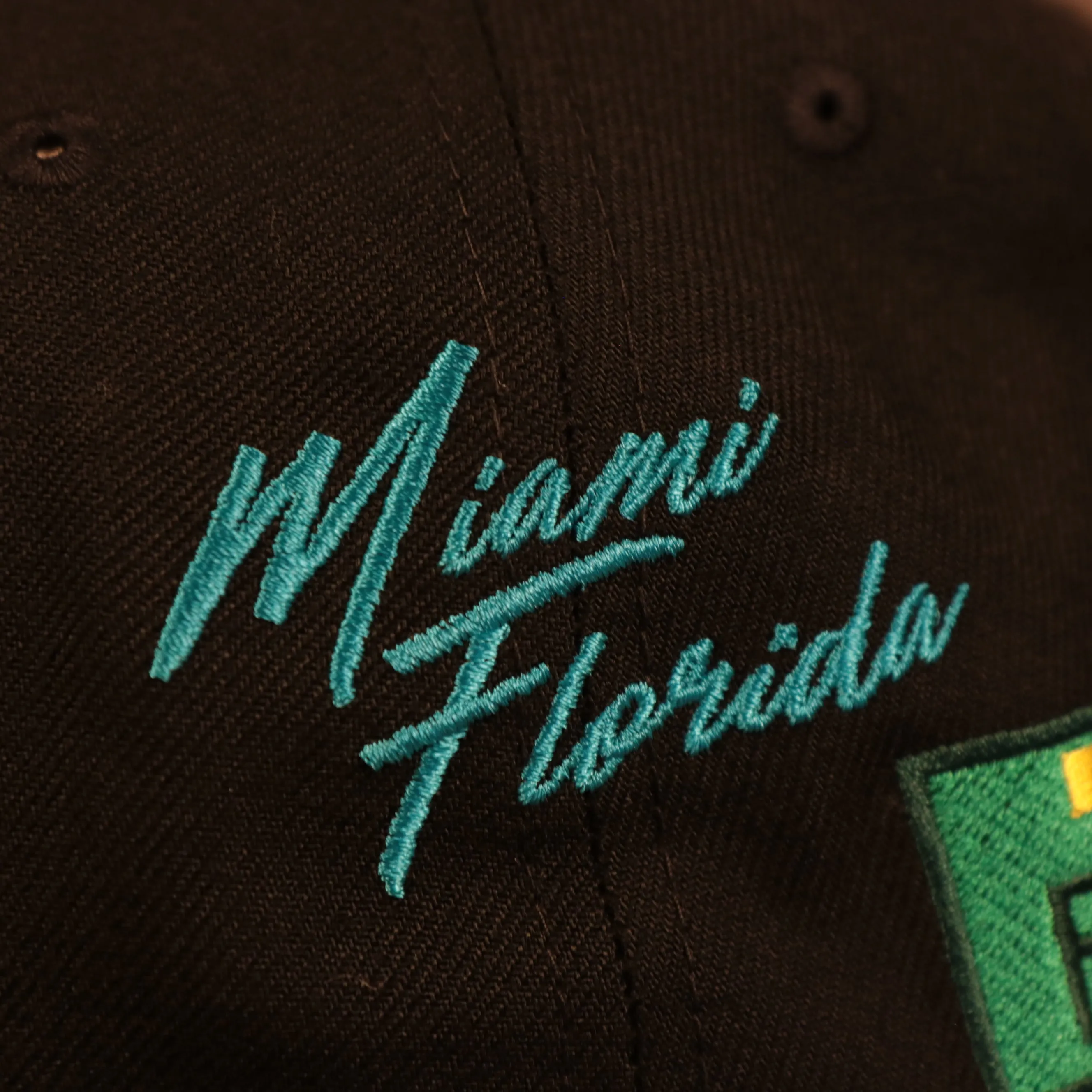 Florida Marlins Cooperstown City Transit All Over Side Patch Gray Bottom 59Fifty Fitted Cap