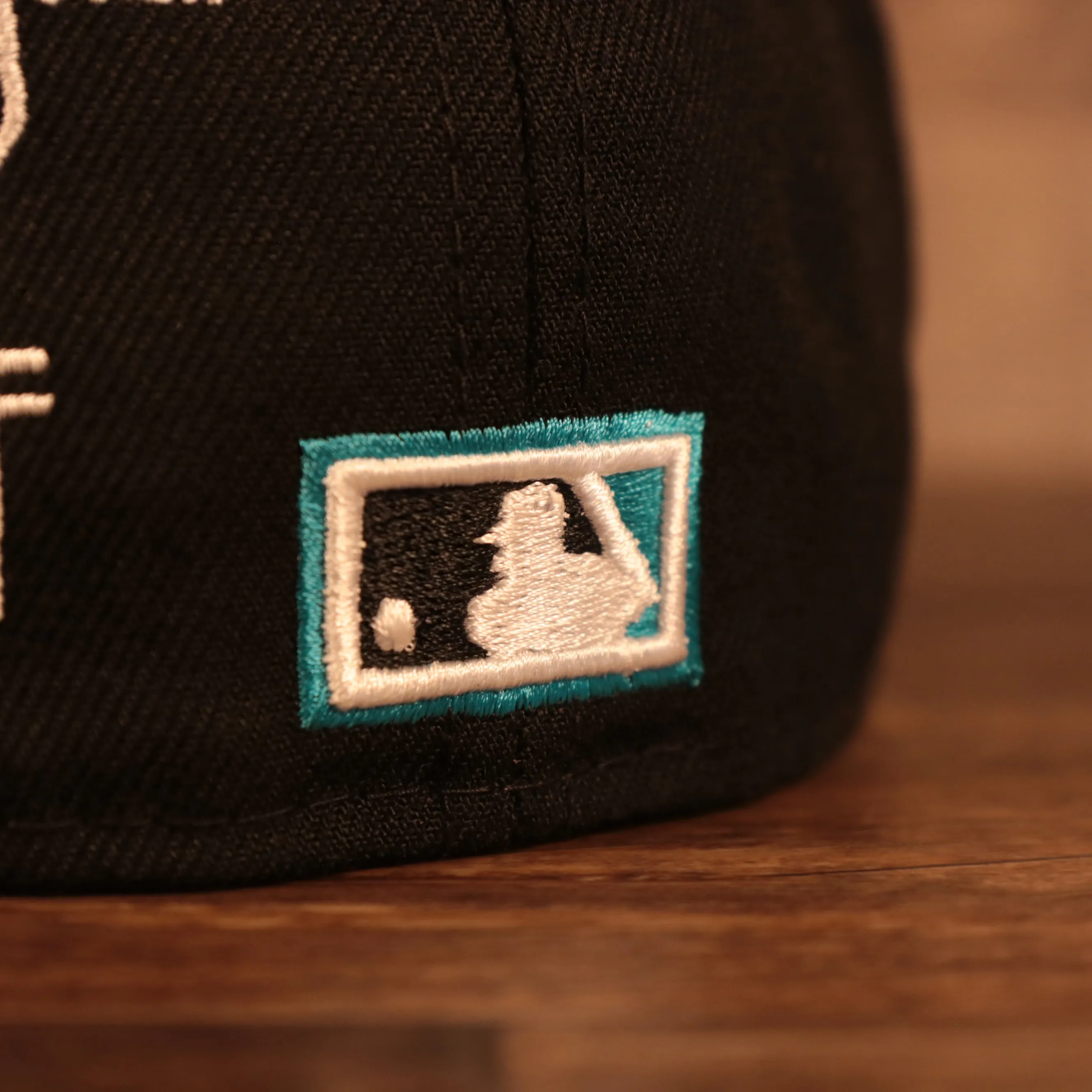 Florida Marlins Cooperstown City Transit All Over Side Patch Gray Bottom 59Fifty Fitted Cap