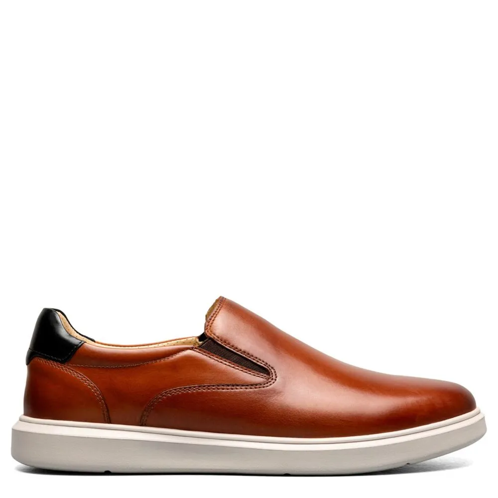 FLORSHEIM  MENS SOCIAL PLAIN TOE SLIP ON SNEAKER